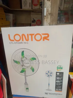 Lontor Rechargeable Fan 16nches