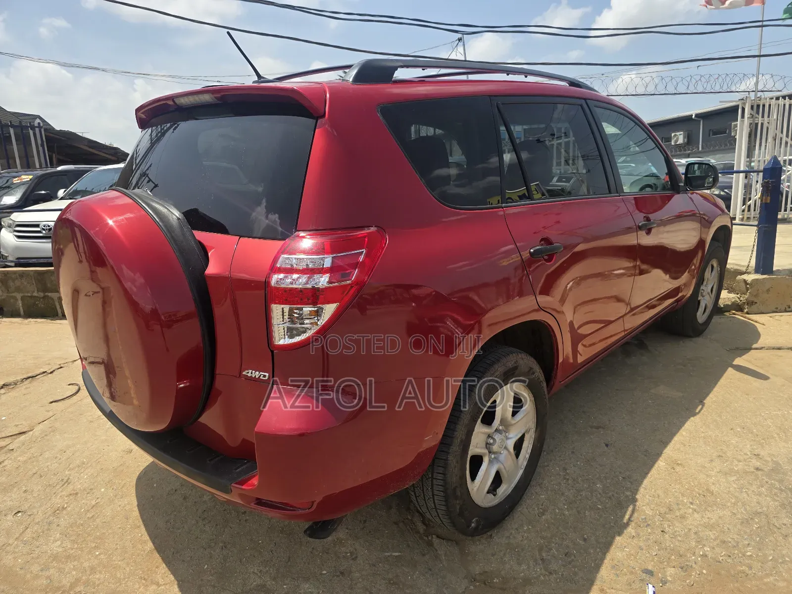 Toyota RAV4 2.5 Limited 2012 Red