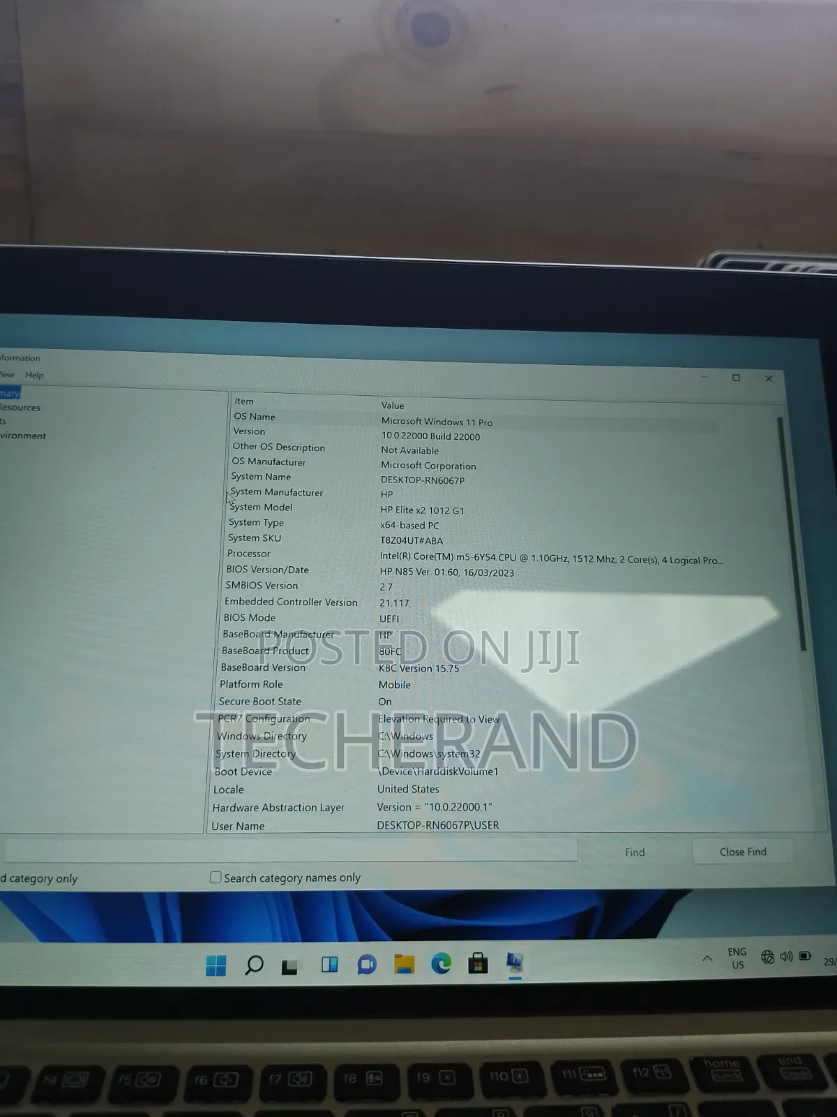 Laptop HP Elite X2 1012 4GB Intel Core M SSD 256GB