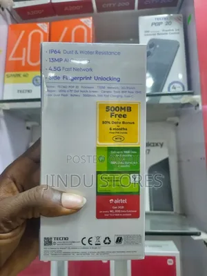 New Tecno Pop 20 128 GB Black