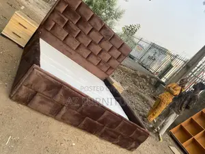6 by 6 Padded Bedframe