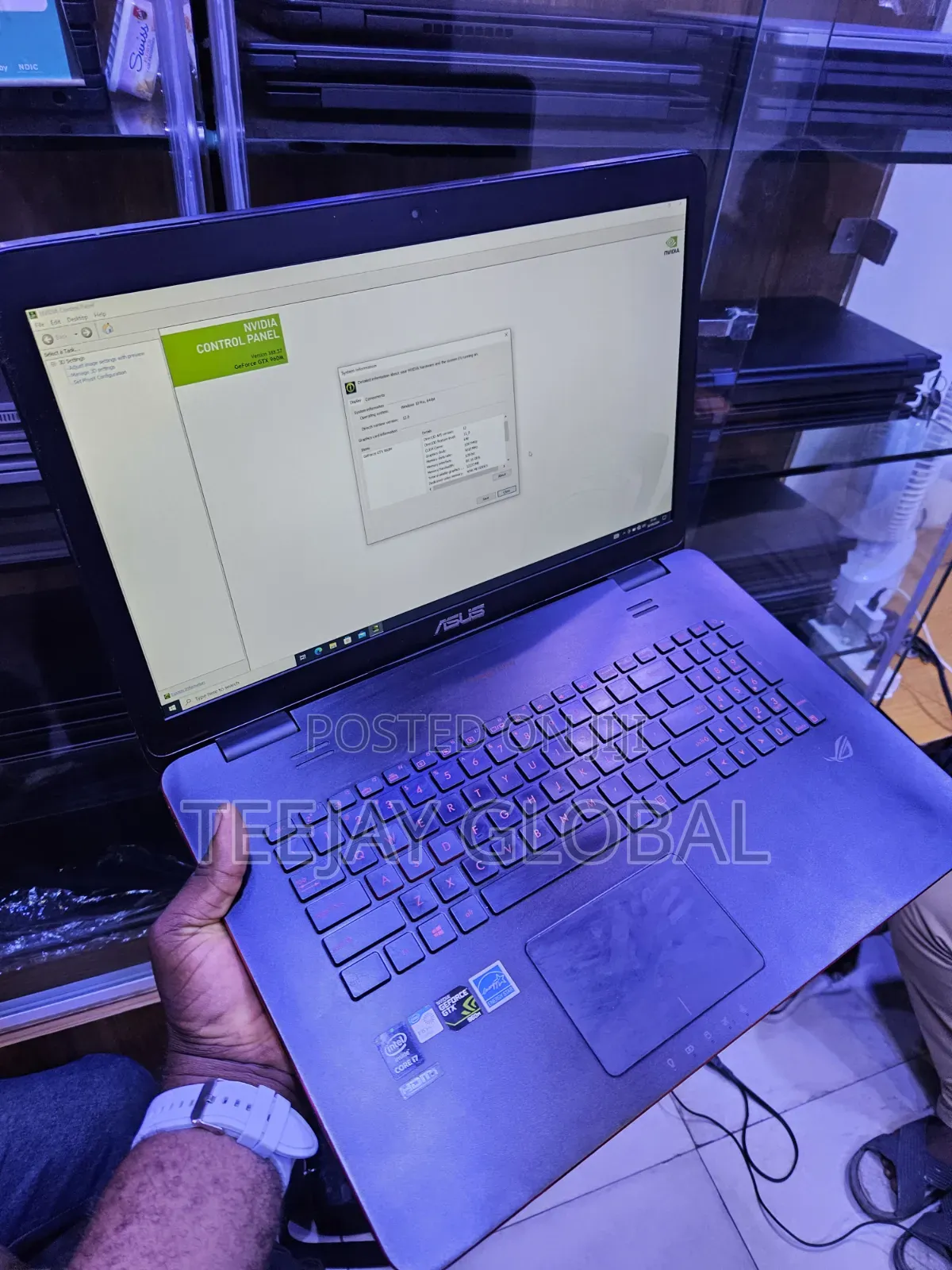 Laptop Asus G771JM 16GB Intel Core i7 HDD+SSD 1T