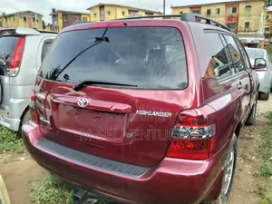 Toyota Highlander Limited V6 2006 Red