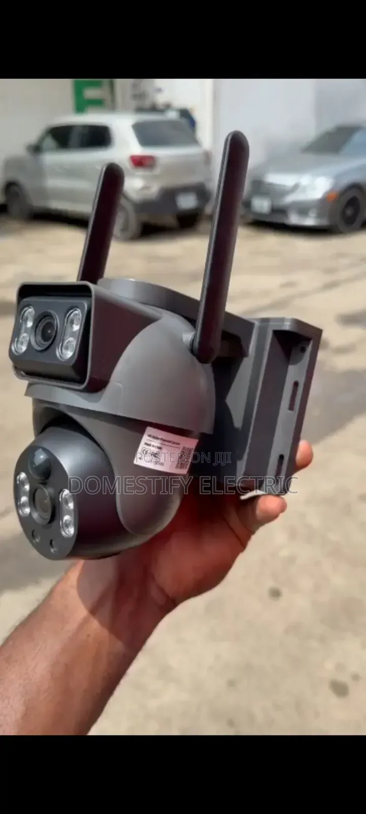 2 Lens V380max 4g Solar Camera