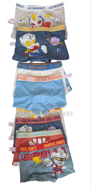 Cartoon Themed Boys' Boxer