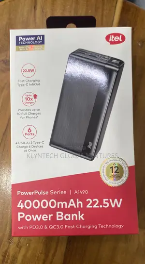 Itel Powerbank 40000mah