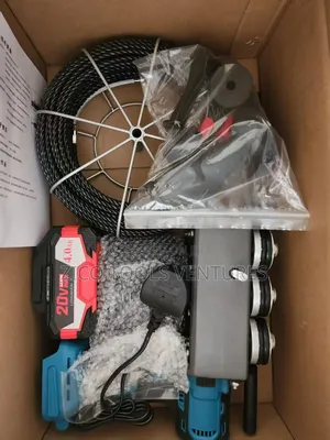Cordless Electric Cable Puller Toolset.