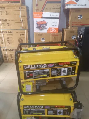 Elepaq Sv5800 3.8kva Copper Coil Generators