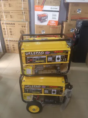 Elepaq Constant 3.8kva Generator, Long Coil