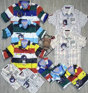 Wholesales >Kids Stripe Shirts Bag(50pcs) #300,000