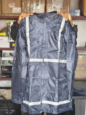 Safety Heavy Duty 2-pc Polyester Reflective Raincoat