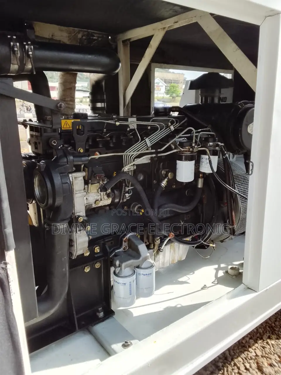 150kva Used Mikano Soundproof Generator /Stiil Very Intact
