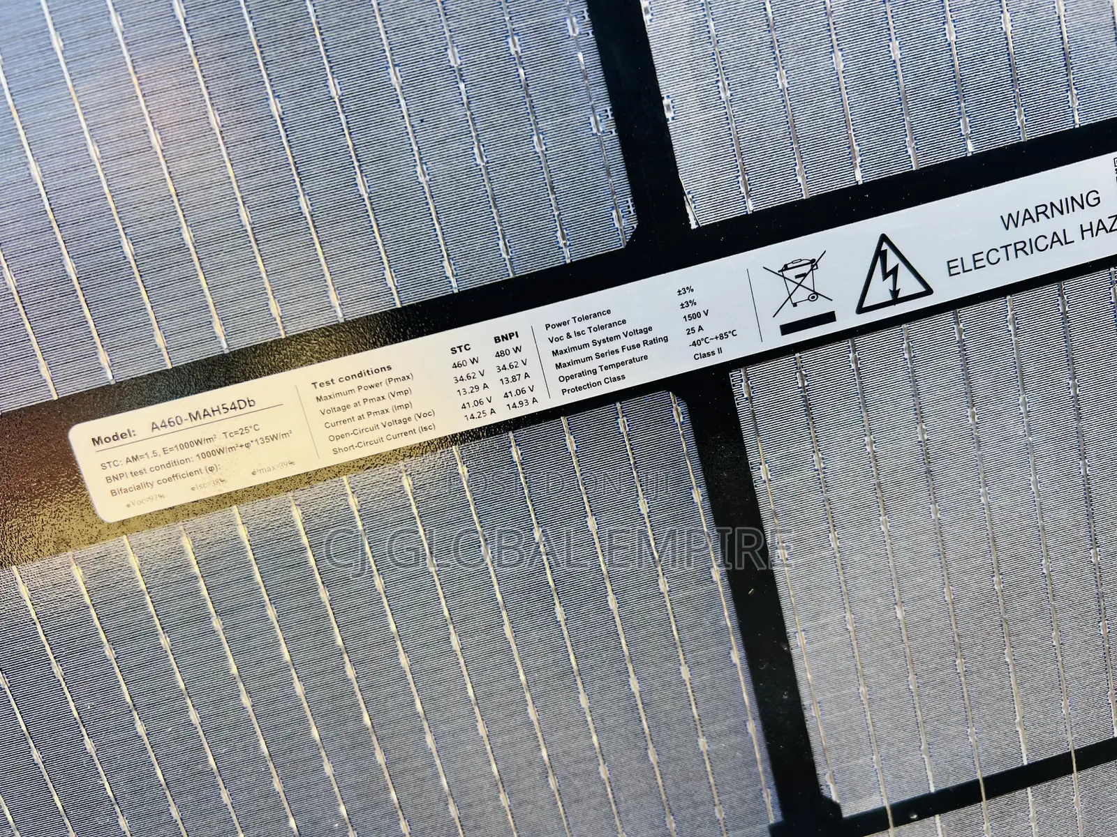 480w Anti - Shady Bificial Solar Panel