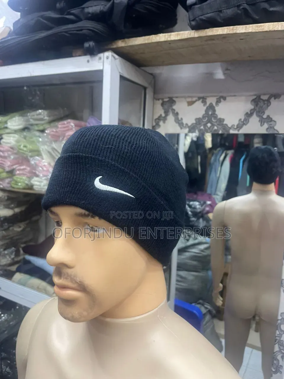 Winter Head Warm Beanie Hat Unisex Foreign Used