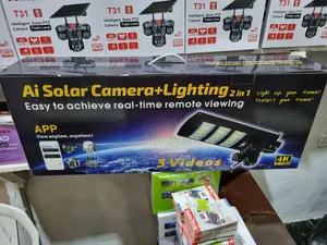 Solar Camera and Lighting 2in1