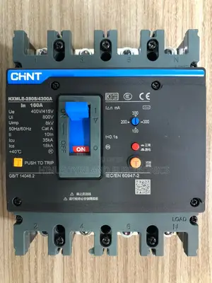 160a 4 Pole Breaker McCb Chint
