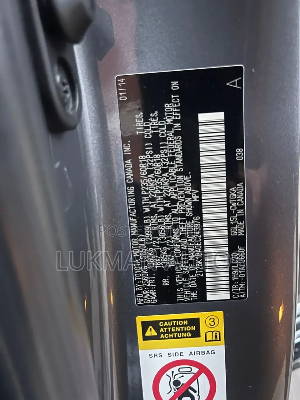 Lexus RX 350 AWD 2014 Gray