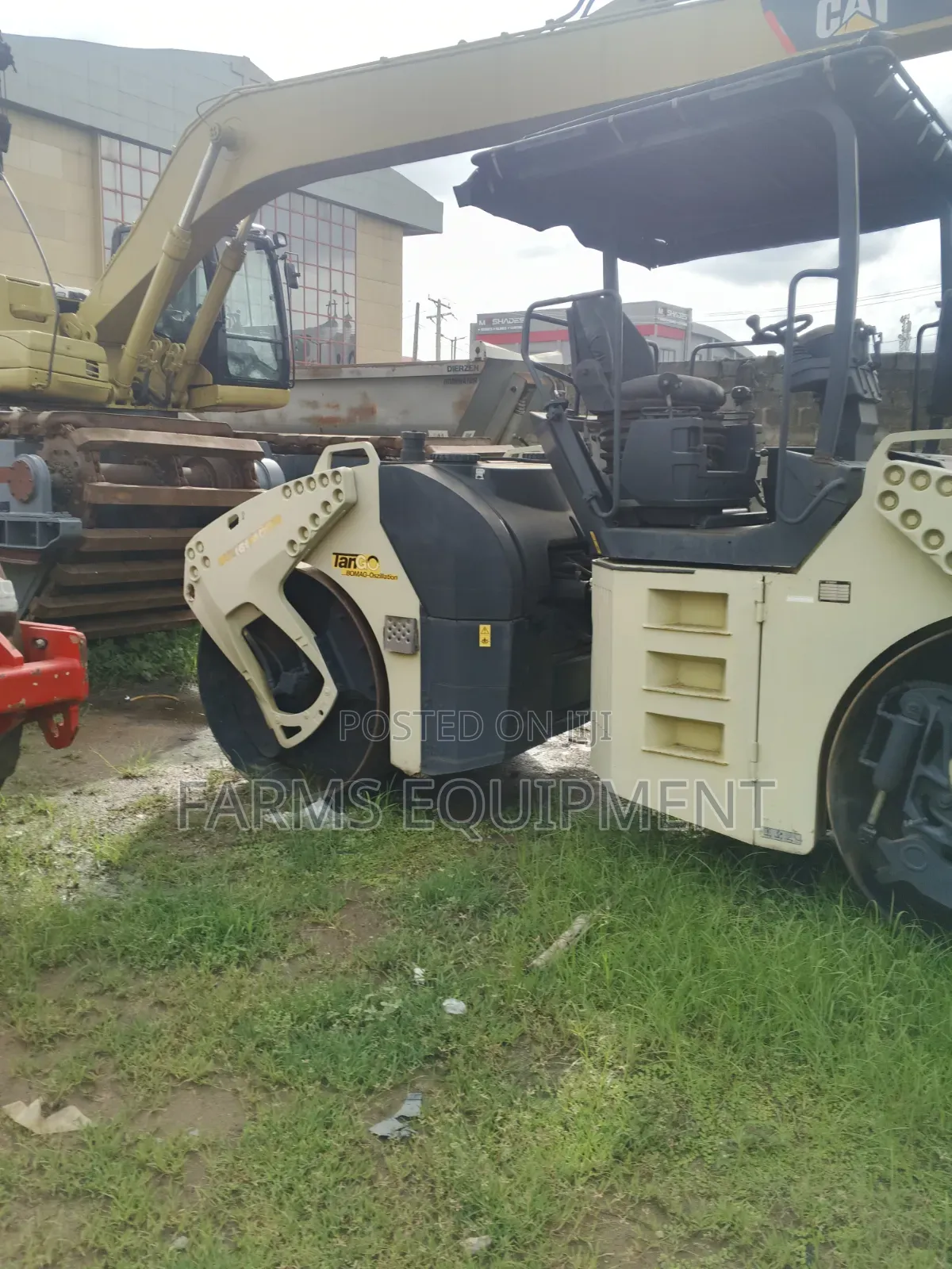 Tokunbo Drum to Drum Bomag Roller Compactor