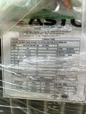 100kva/11 Astor Transformer