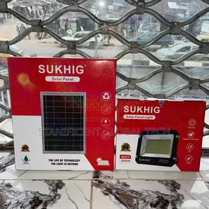 Sukhig 300watts Solar Flood Light With 25watts Solar Panel