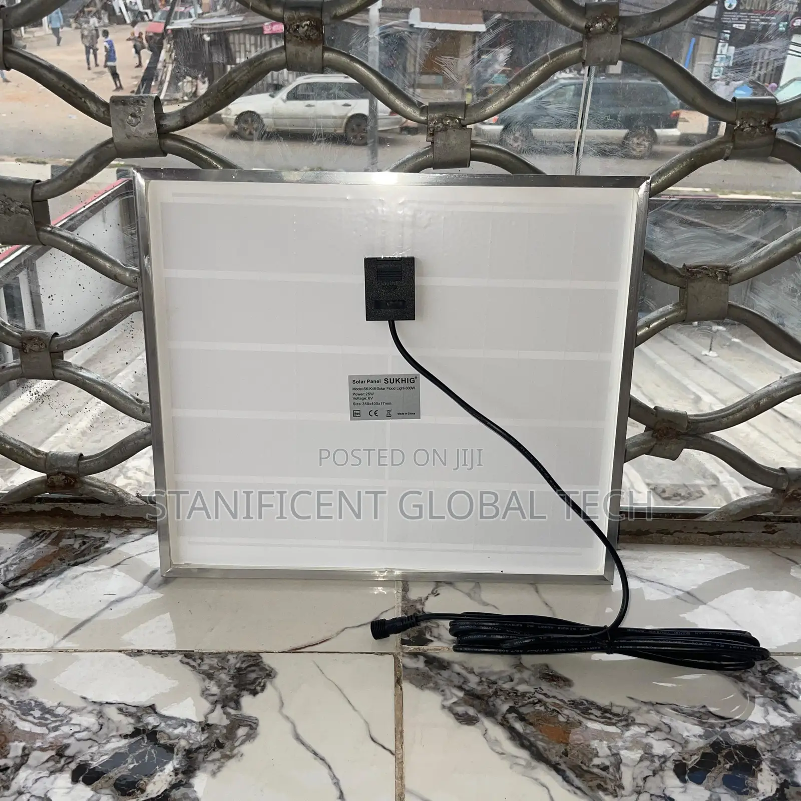 Sukhig 300watts Solar Flood Light With 25watts Solar Panel