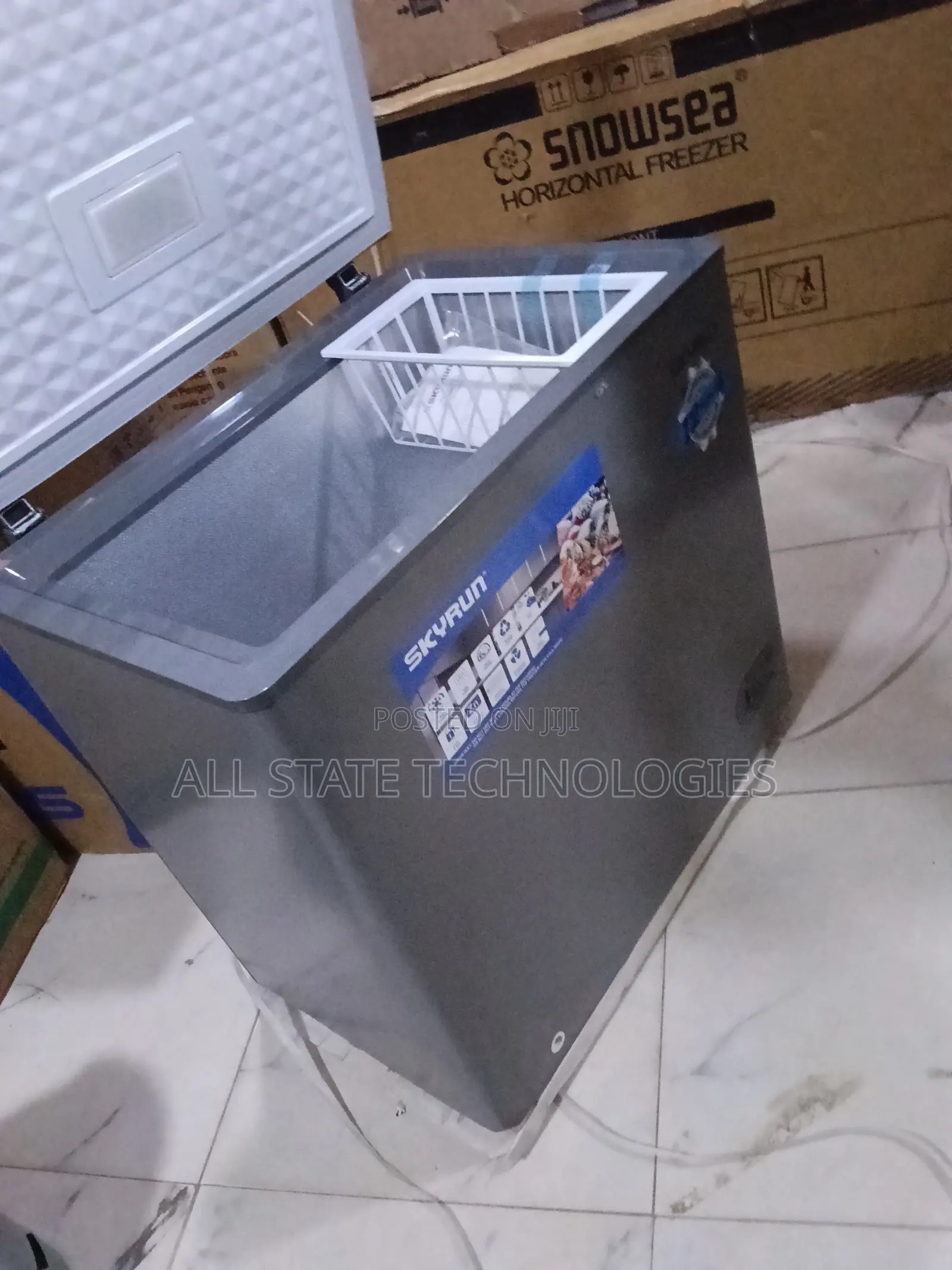 New Skyrun Freezer Chest 155l Capacity