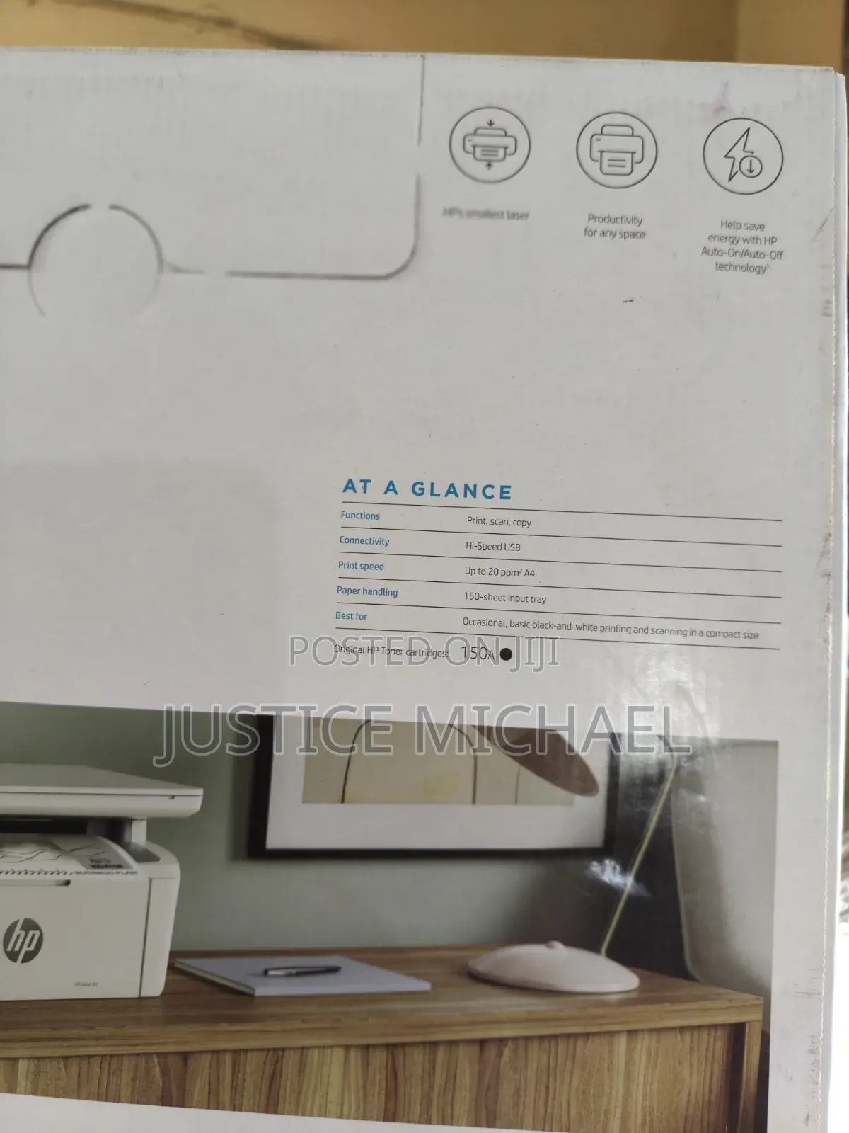 Hp Laserjet MFP M141a All-in-One Printer