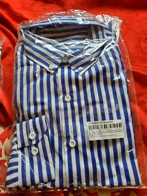 Hot New Men's Formal Shirts Long Sleeve Anti-Wrinkle Office Stripped
