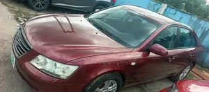 Hyundai Sonata 2008 Red