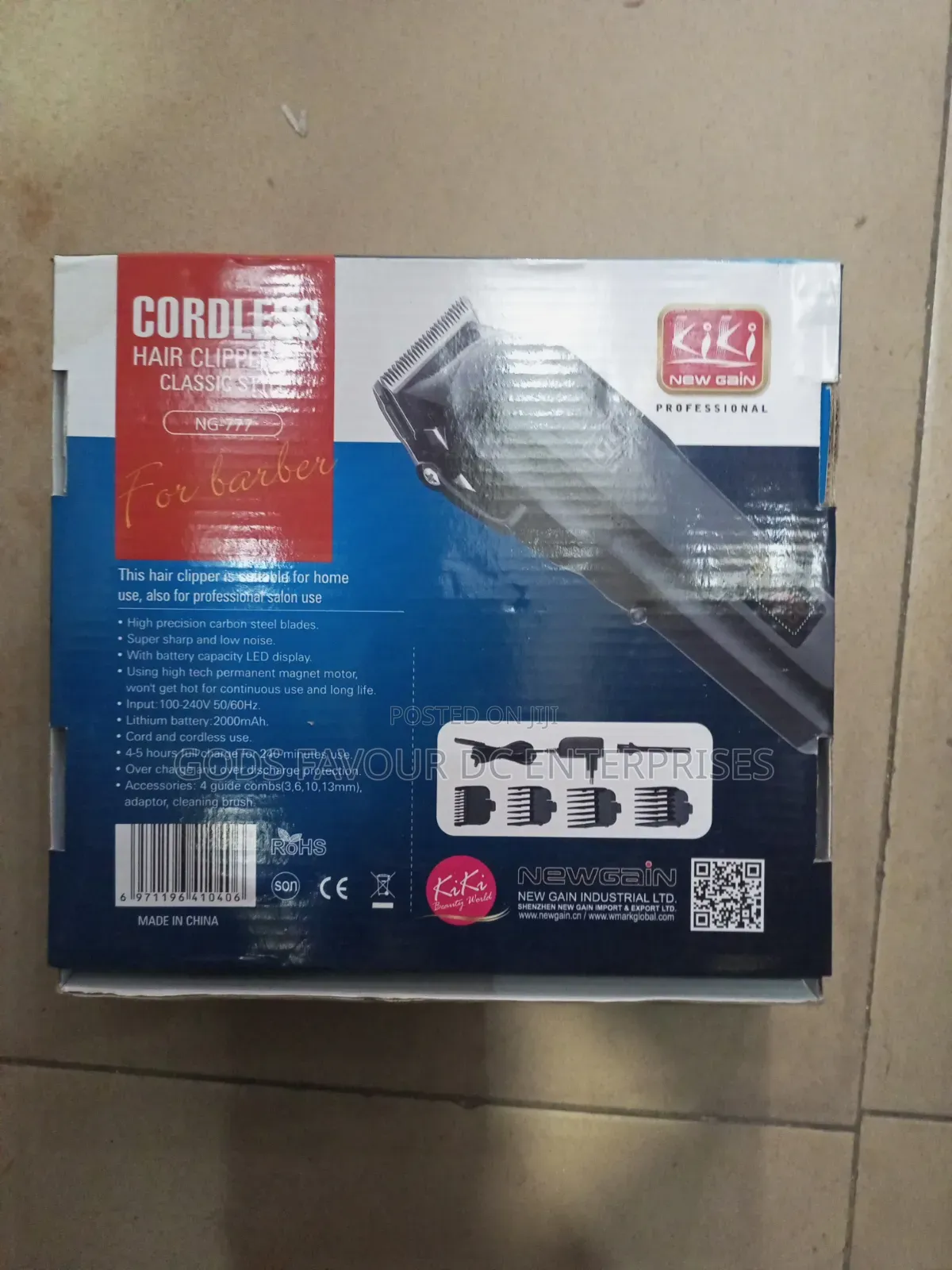 Rechargeable Clippers