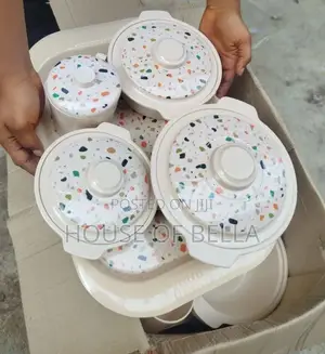 Luxury 5pcs Food Warmer Bowl Set