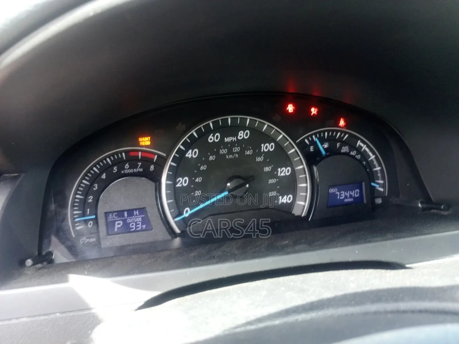 Toyota Camry 2012 Silver