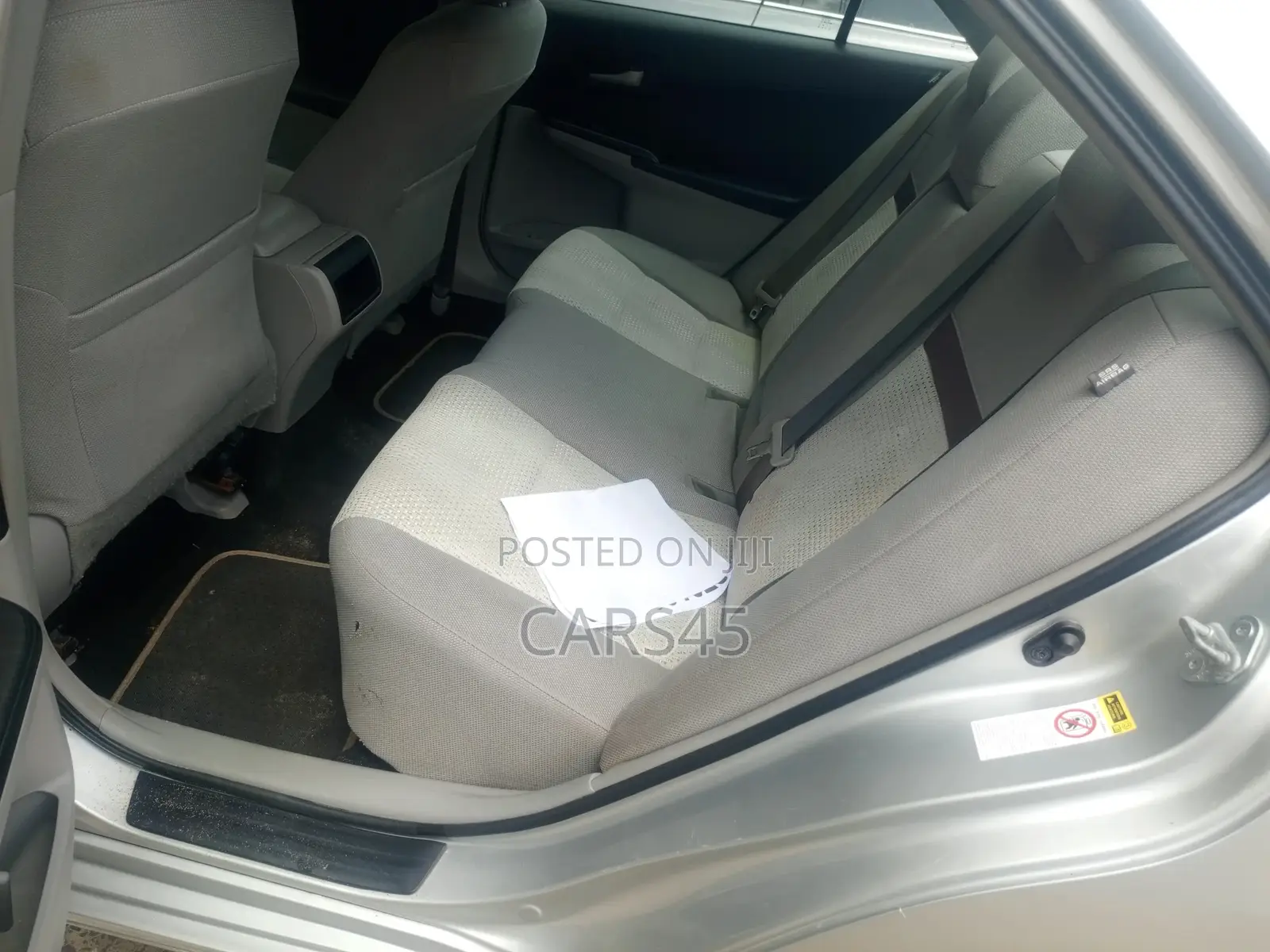 Toyota Camry 2012 Silver