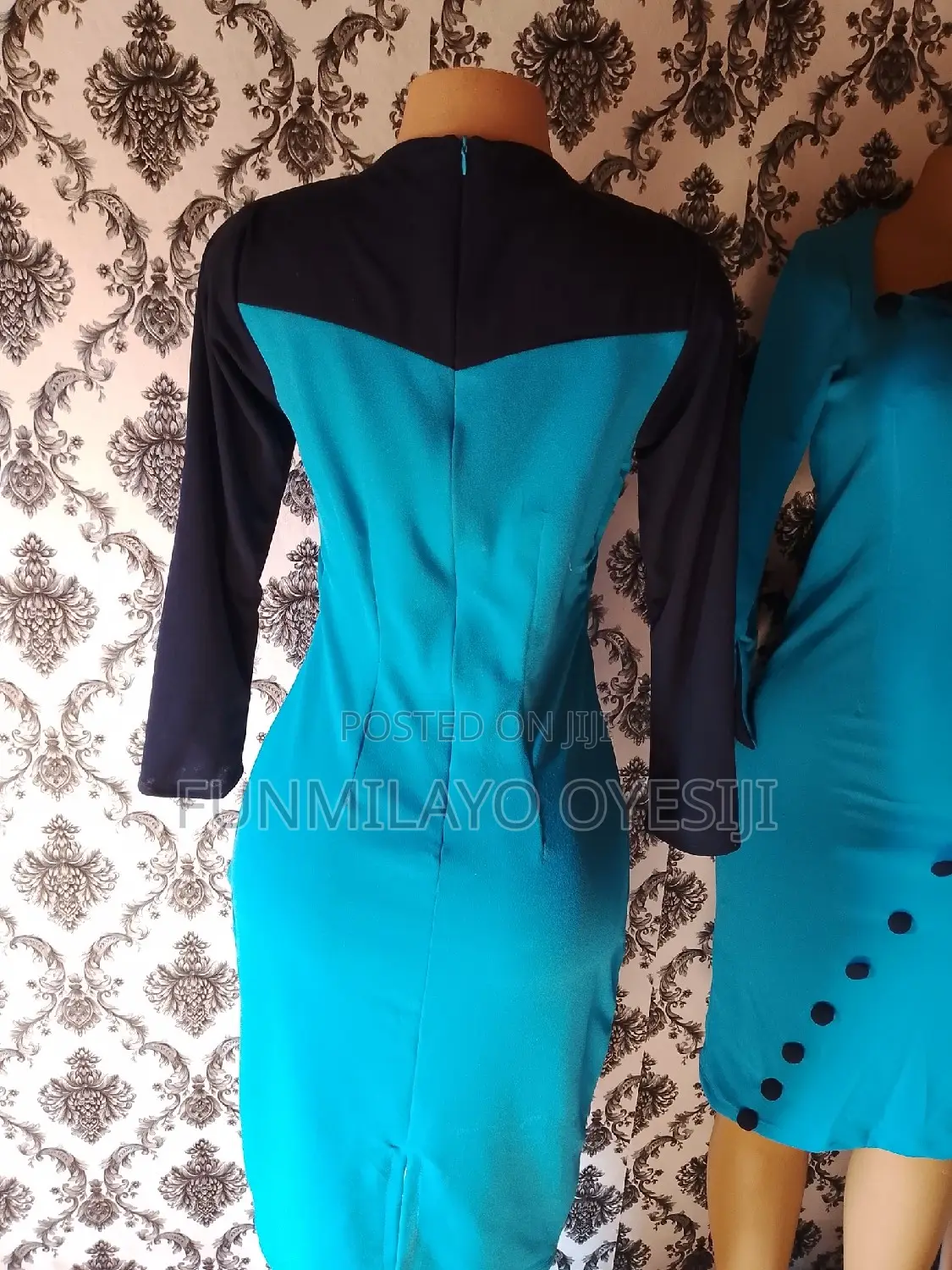 Two Colored Gown,Size 10
