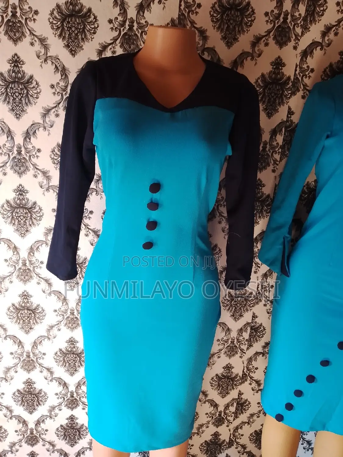 Two Colored Gown,Size 10