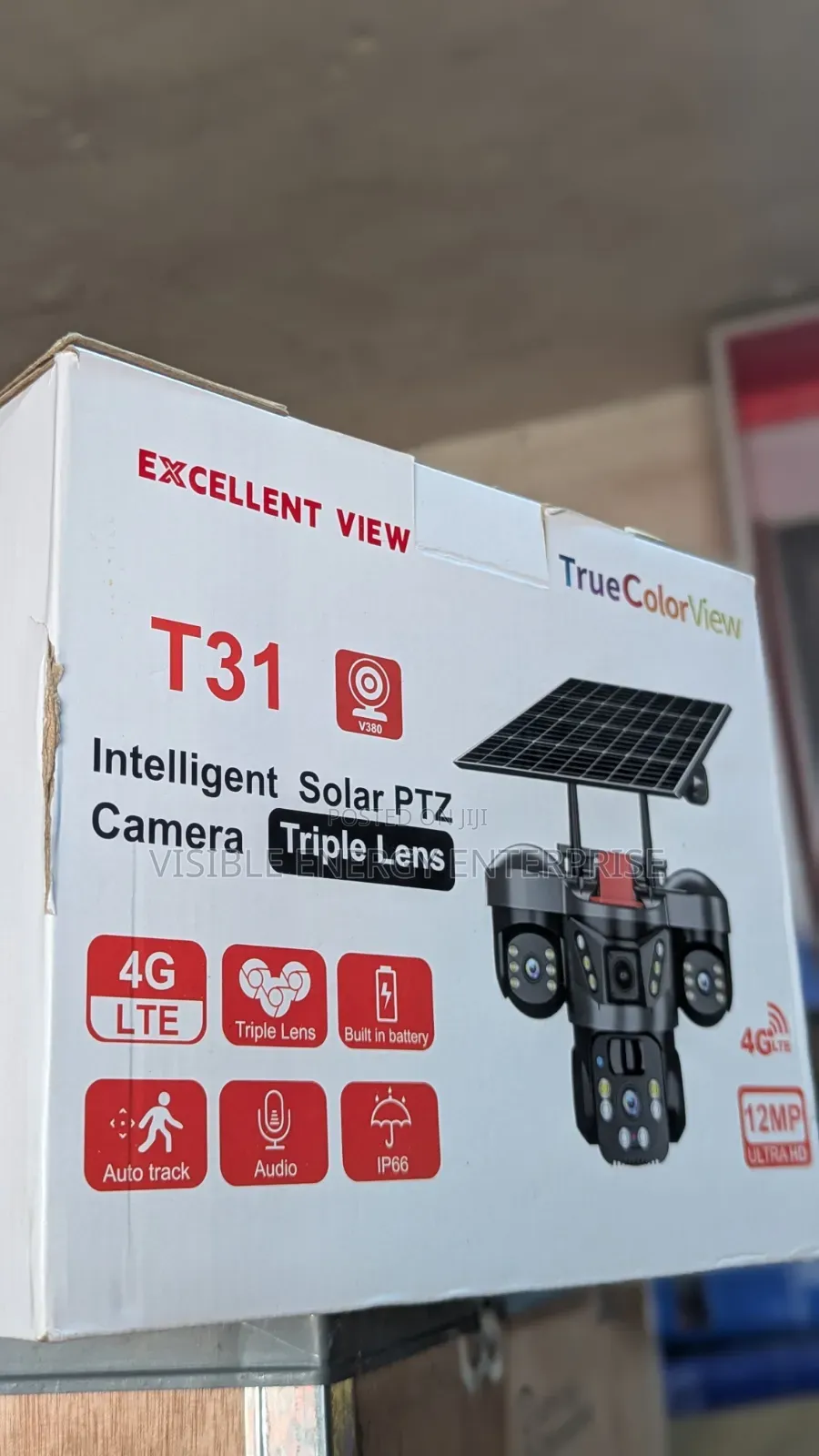 Triple Lens T31 Intelligent Solar PTZ Camera