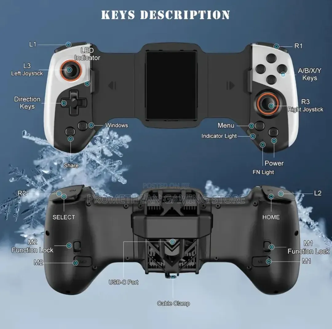 Wireless Cooling Game Controller Codm, Fifa, Pc Nintendo Switch Game