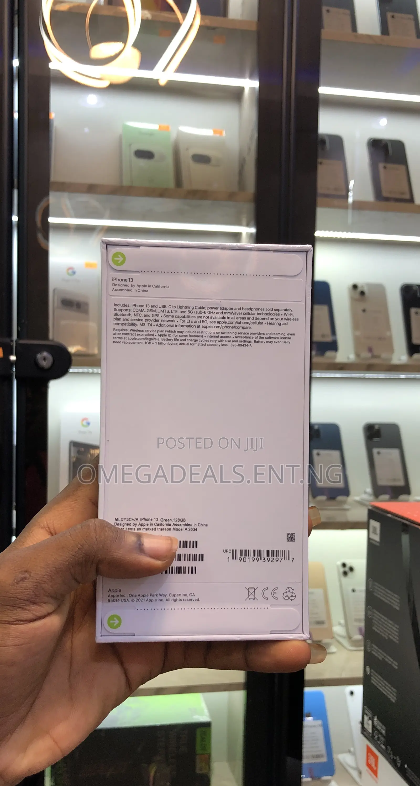 New Apple iPhone 13 128 GB Green
