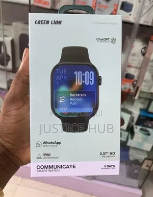 Green Lion Smart Watch for Fitness Nd Communication