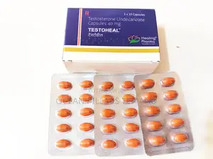 Testosterone Undecanoate Capsules 40 Mg Testoheal (3 X 10 Capsules)