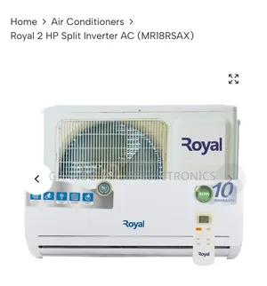 Royal 2hp Split Inverter Ac Mr18rsa