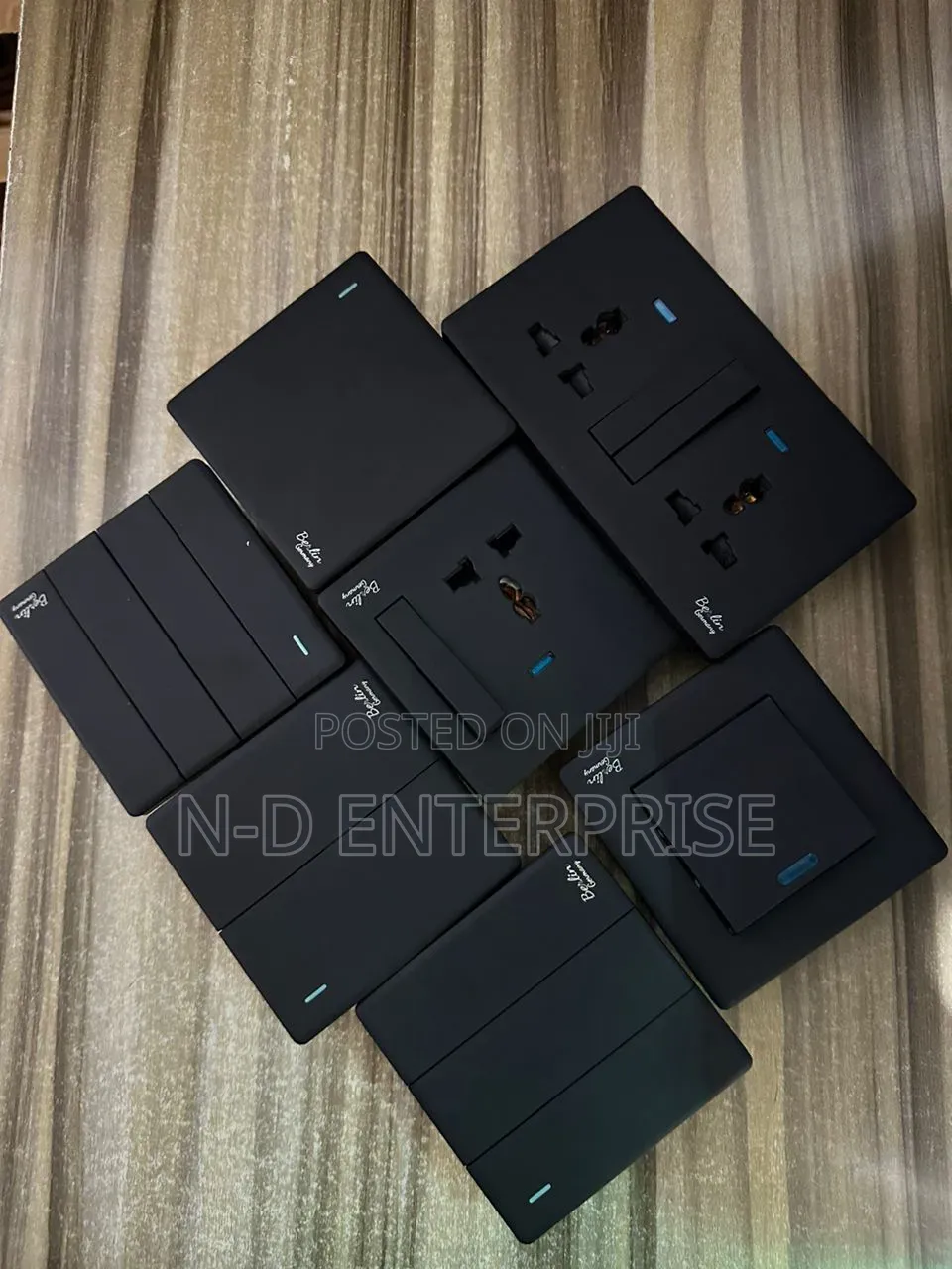 Black Switch Nd Socket