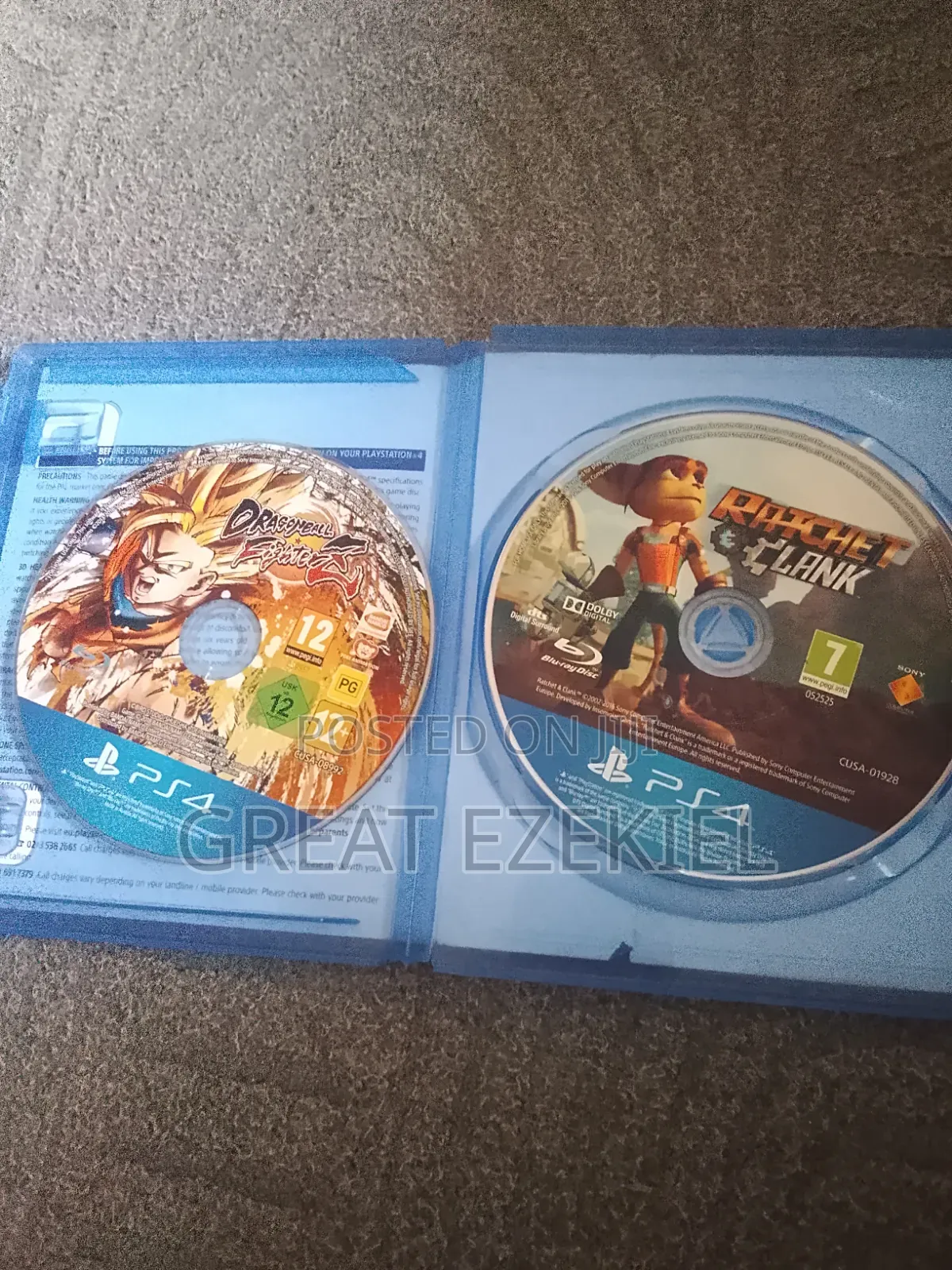 Ps4 Disk + Extra Disk