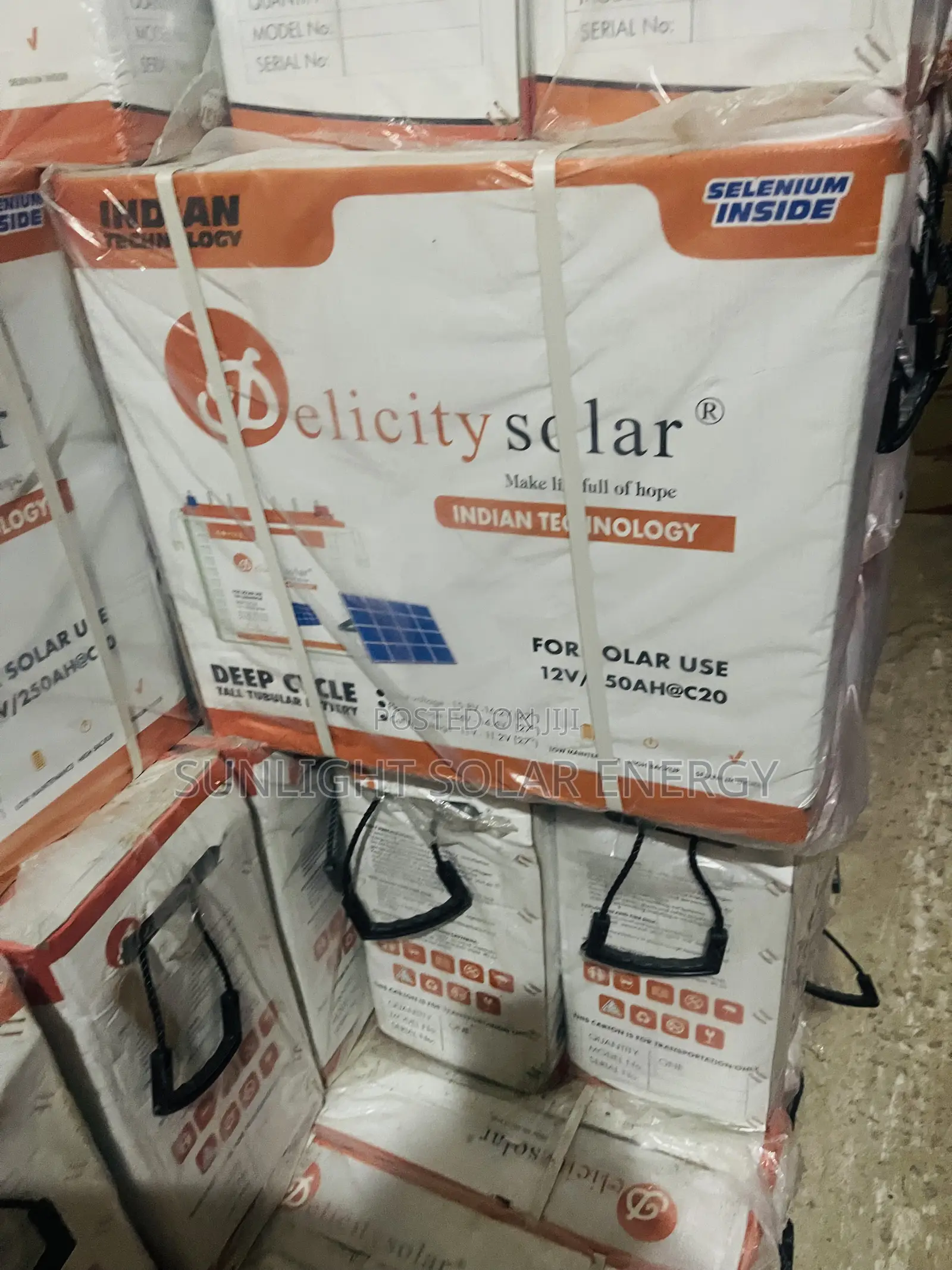 12v 250ah Delicity Tubular Battery