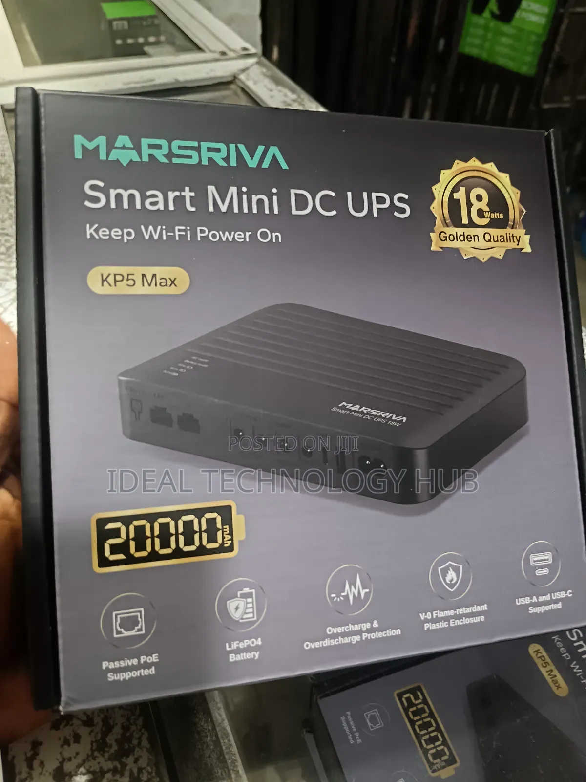 Marsriva Smart Mini Dc Router Power Bank 20000mah Kp6 Max