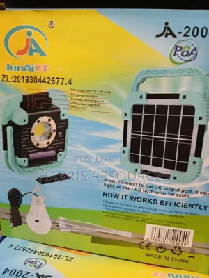 Power Anywhere With the Junai Ja-200 Solar Lantern!