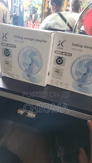 Solar Rechargeable Fan