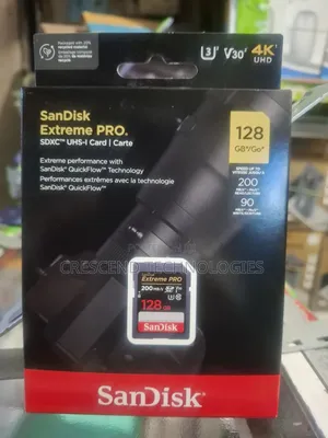 128gb Extreme Pro Sd Card