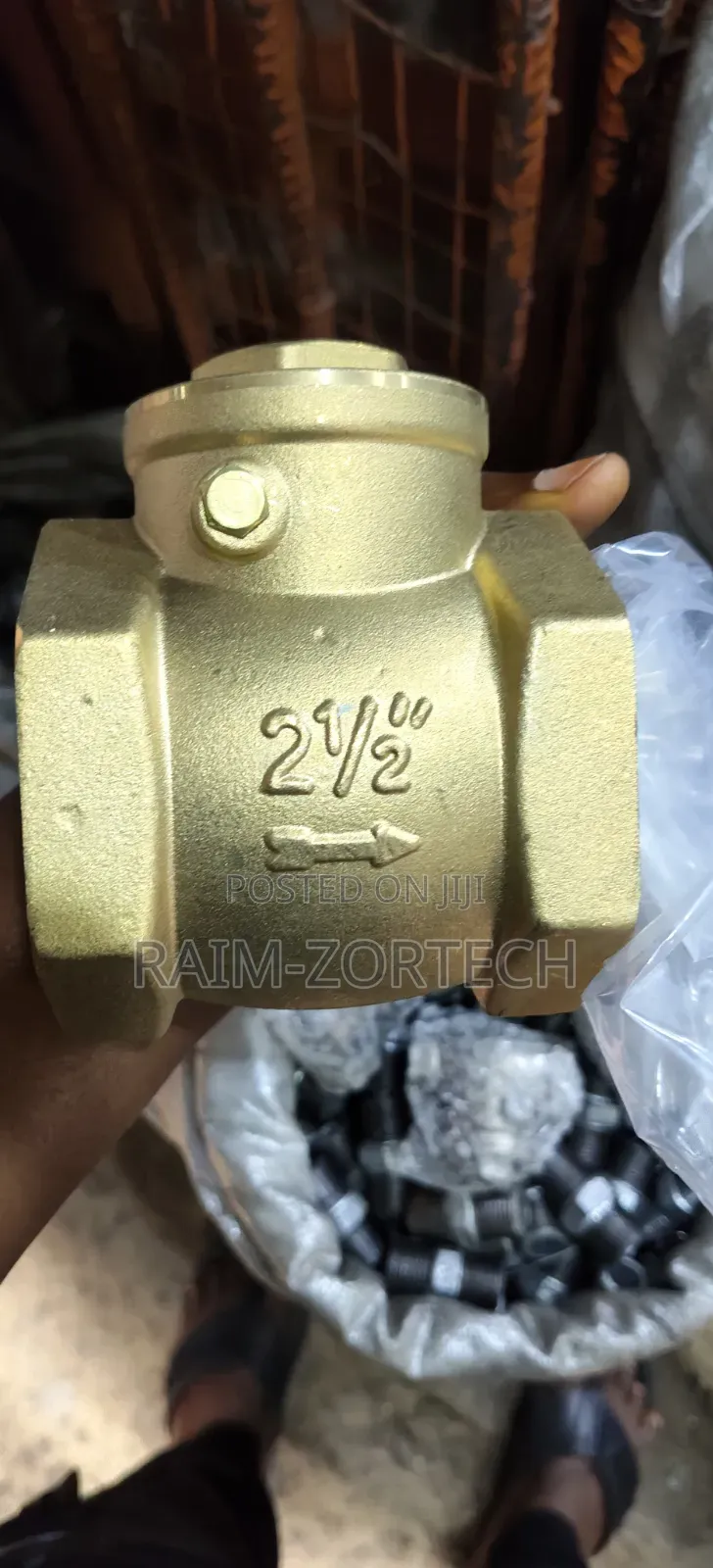 Brass Threaded Iron Tongue Non Return Valve