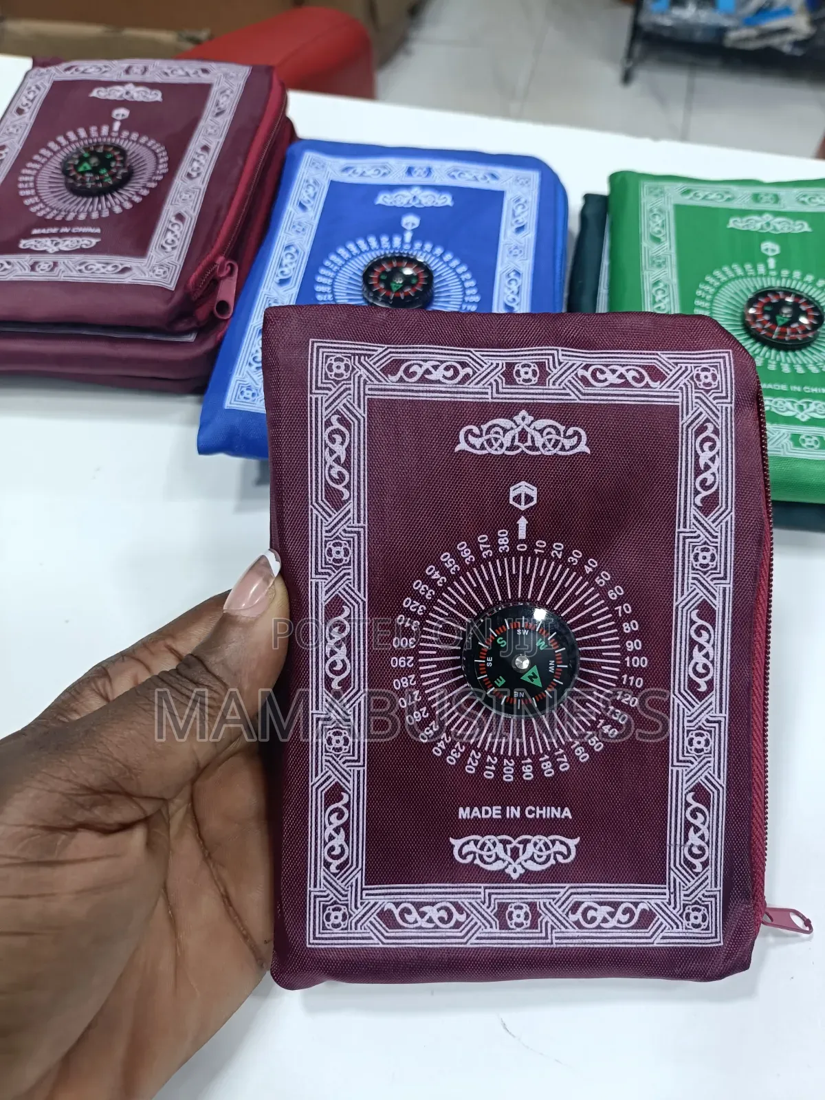 Muslim Prayer Mat With Compass
